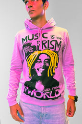 Light weight unisex fashion hoodie for music concerts